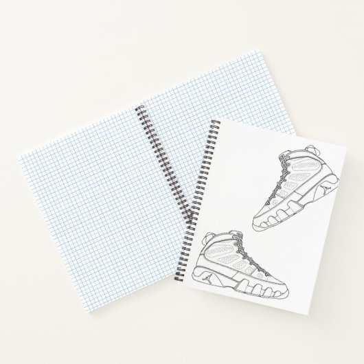 Jordan Custom Coloring Notizblock (Innenseite)