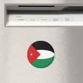 Jordan Fisheye Flag Magnet (In Situ (Geschirrspüler))