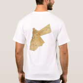 Jordan Flag and Map T - Shirt (Rückseite)