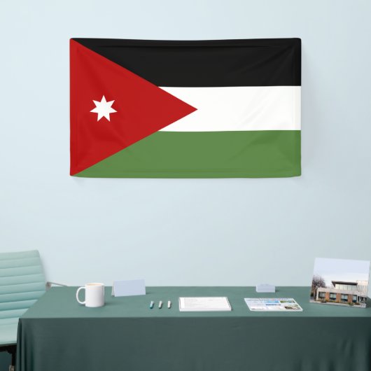 Jordan Flag Banner (Messeveranstaltung)