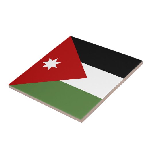 Jordan Flag Fliese (Seite)