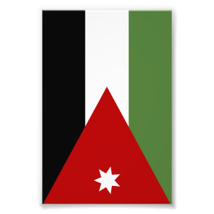 Jordan Flag Fotodruck