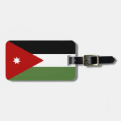 Jordan Flag Gepäckanhänger (Vorderseite horizontal)