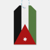 Jordan Flag Geschenkanhänger (Vorderseite)