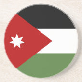 Jordan Flag Getränkeuntersetzer (Vorne)