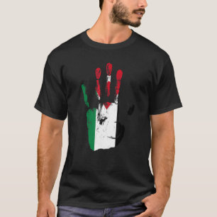 Jordan Flag Hand Männer Frauen Kinder T-Shirt