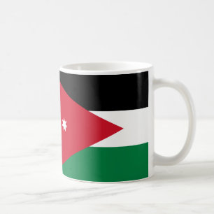 Jordan Flag Keramik Tasse