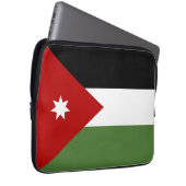 Jordan Flag Laptopschutzhülle (Vorne Rechts)