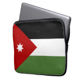 Jordan Flag Laptopschutzhülle (Vorderseite Links)