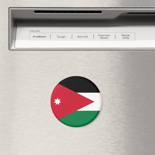 Jordan Flag Magnet (In Situ (Geschirrspüler))