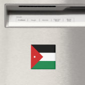 Jordan Flag Magnet (In Situ (Geschirrspüler))