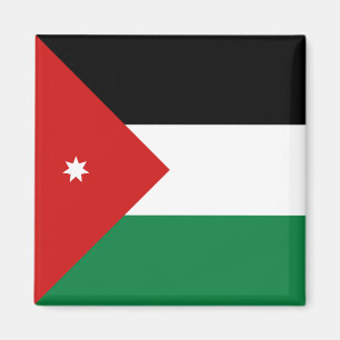 Jordan Flag Magnet