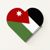 Jordan Flag Notizblock (Rückseite)