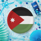 Jordan Flag Pappteller (Party)