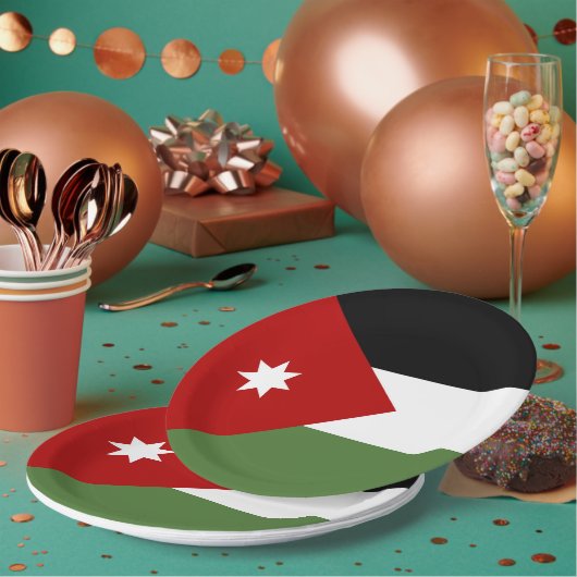 Jordan Flag Pappteller (Multi)