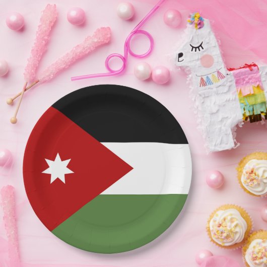 Jordan Flag Pappteller (Party)