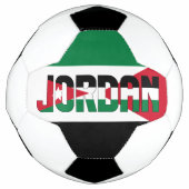 Jordan Flag Patriotic  Fußball (Vorderseite)
