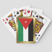 Jordan Flag Playing Cards Spielkarten (Rückseite)