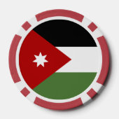 Jordan Flag Pokerchips (Rückseite)