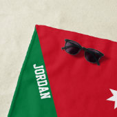 Jordan Flag Splendid Patriotic Strandtuch (Beispiel)