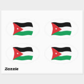 Jordan Flag Sticker (Blatt)