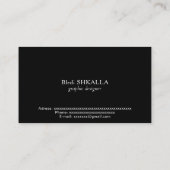 Jordan Flag Visitenkarte (Rückseite)