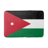 Jordan-Flagge Badematte (Vorderseite)