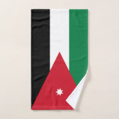 Jordan-Flagge Badhandtuch Set (Handtuch)
