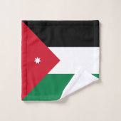 Jordan-Flagge Badhandtuch Set (Waschlappen)