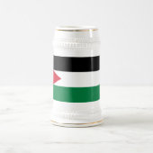 Jordan-Flagge Bierglas (Mittel)