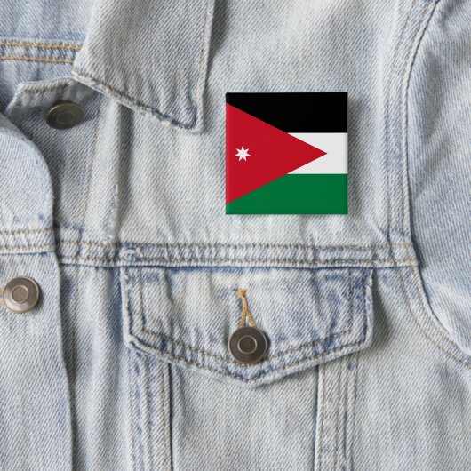 Jordan-Flagge Button (Beispiel)