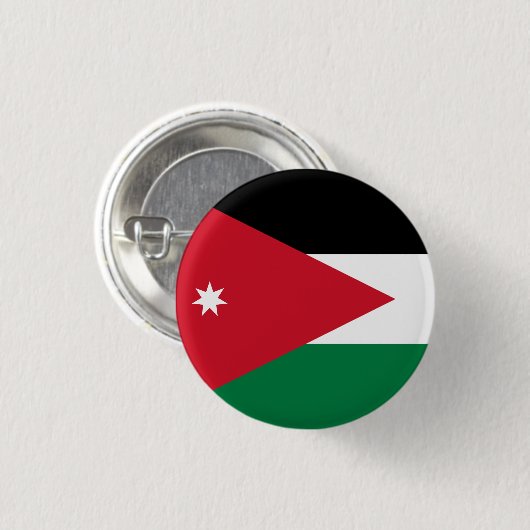 Jordan-Flagge Button (Vorne & Hinten)