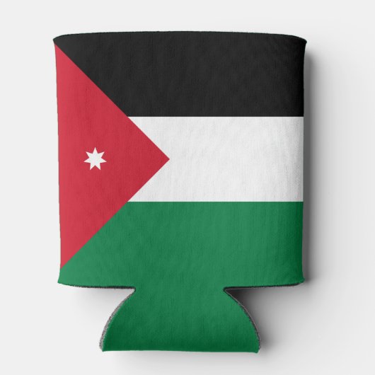 Jordan-Flagge Dosenkühler (Rückseite)