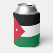 Jordan-Flagge Dosenkühler (Kanne Rückseite)