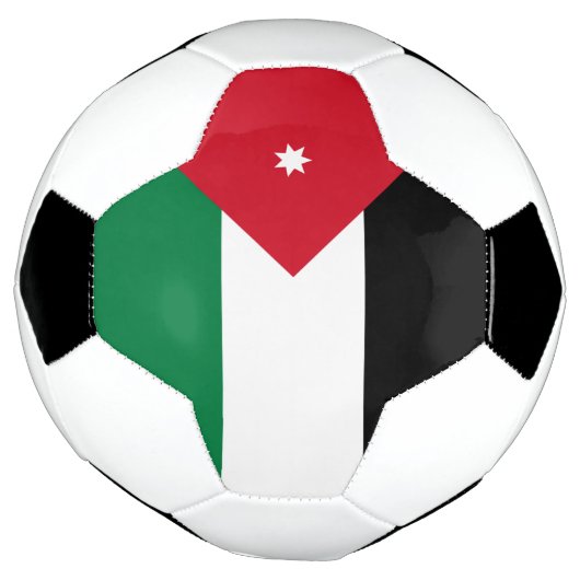 Jordan-Flagge Fußball (Gedreht)