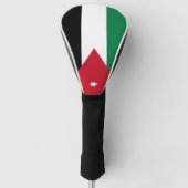 Jordan-Flagge Golf Headcover (Vorderseite)