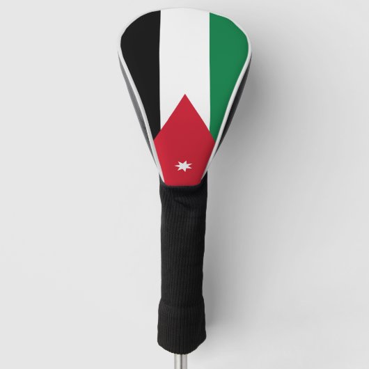 Jordan-Flagge Golf Headcover (Vorderseite)