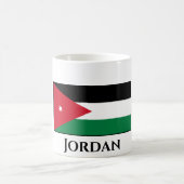 Jordan-Flagge Kaffeetasse (Mittel)