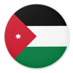 Jordan-Flagge Keramikknauf