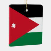 Jordan-Flagge Keramikornament (Rechts)