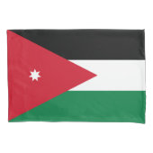 Jordan-Flagge Kissenbezug (Vorderseite)