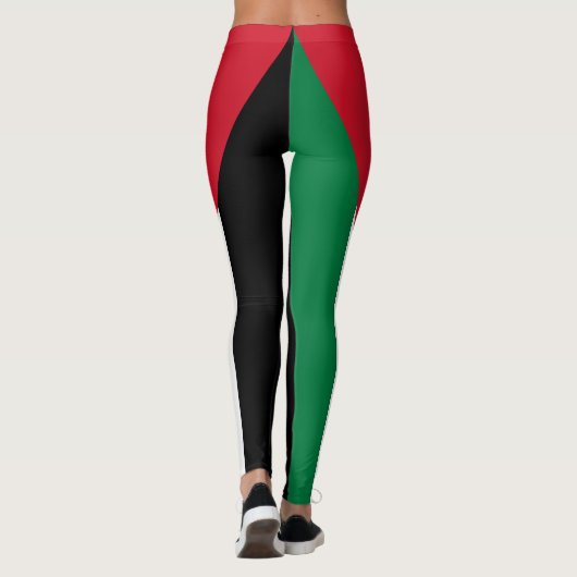 Jordan-Flagge Leggings (Rückseite)