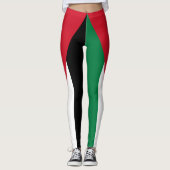 Jordan-Flagge Leggings (Vorderseite)