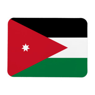 Jordan-Flagge Magnet