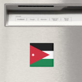 Jordan-Flagge Magnet (In Situ (Geschirrspüler))