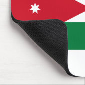 Jordan-Flagge Mousepad (Ecke)