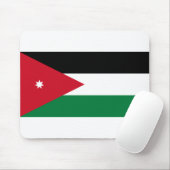 Jordan-Flagge Mousepad (Mit Mouse)