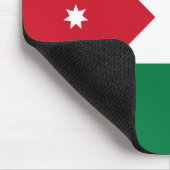 Jordan-Flagge Mousepad (Ecke)