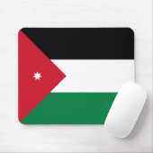 Jordan-Flagge Mousepad (Mit Mouse)