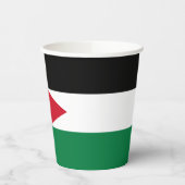 Jordan-Flagge Pappbecher (Links)